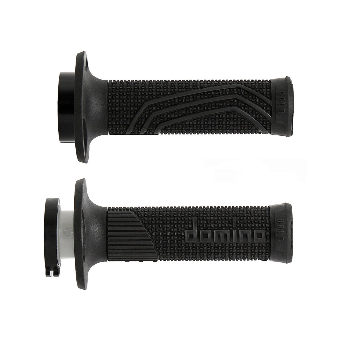 DOMINO GRIPS MX D100 D-LOCK ON 2T BLACK