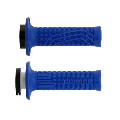 DOMINO GRIPS MX D100 D-LOCK ON 4T BLUE