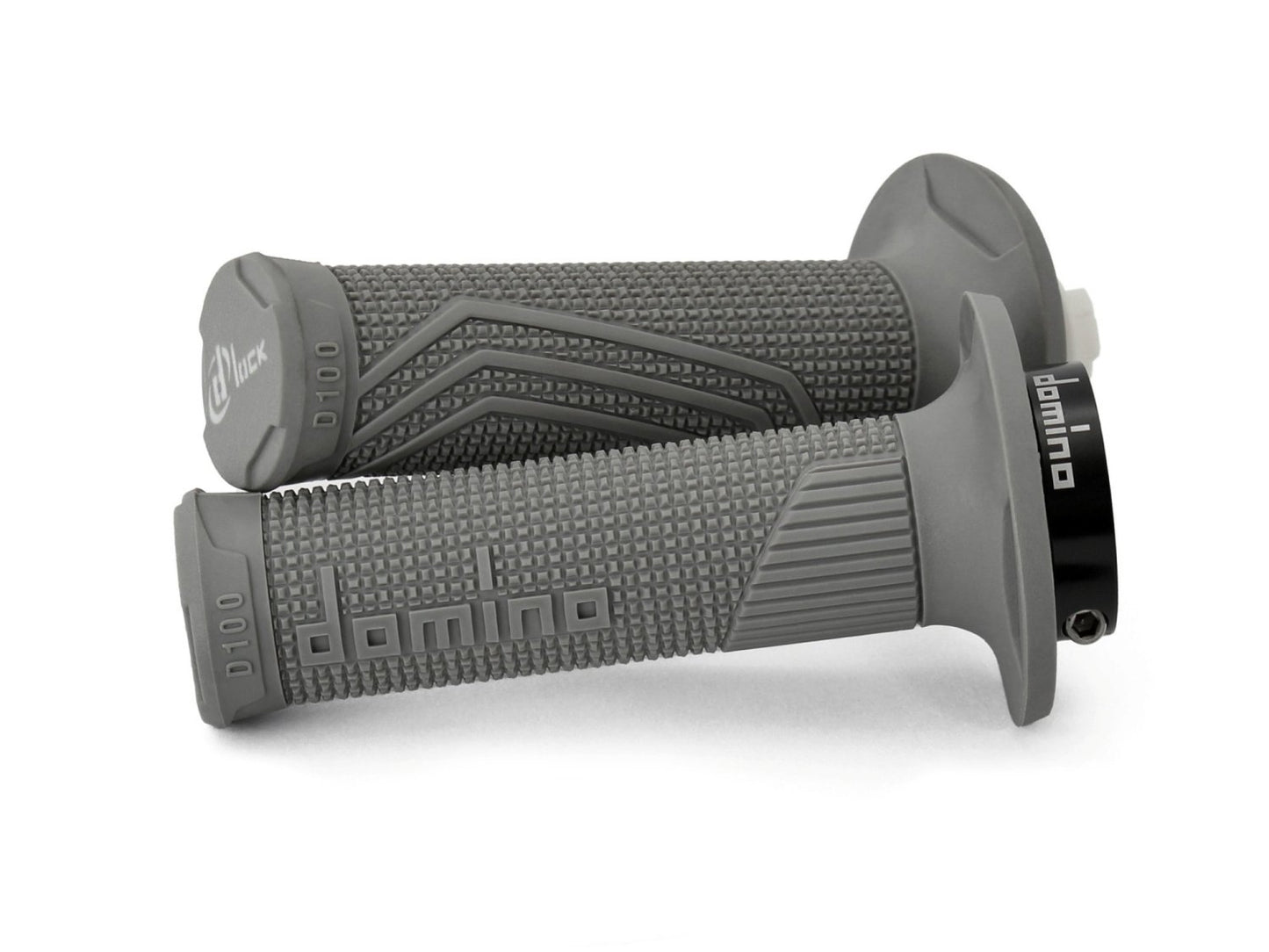 DOMINO GRIPS MX D100 D-LOCK ON 4T GREY