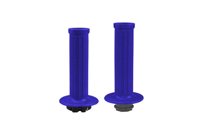 UFO Blue Lock-On Motocross Grips | Universal Fit + 8 Cams